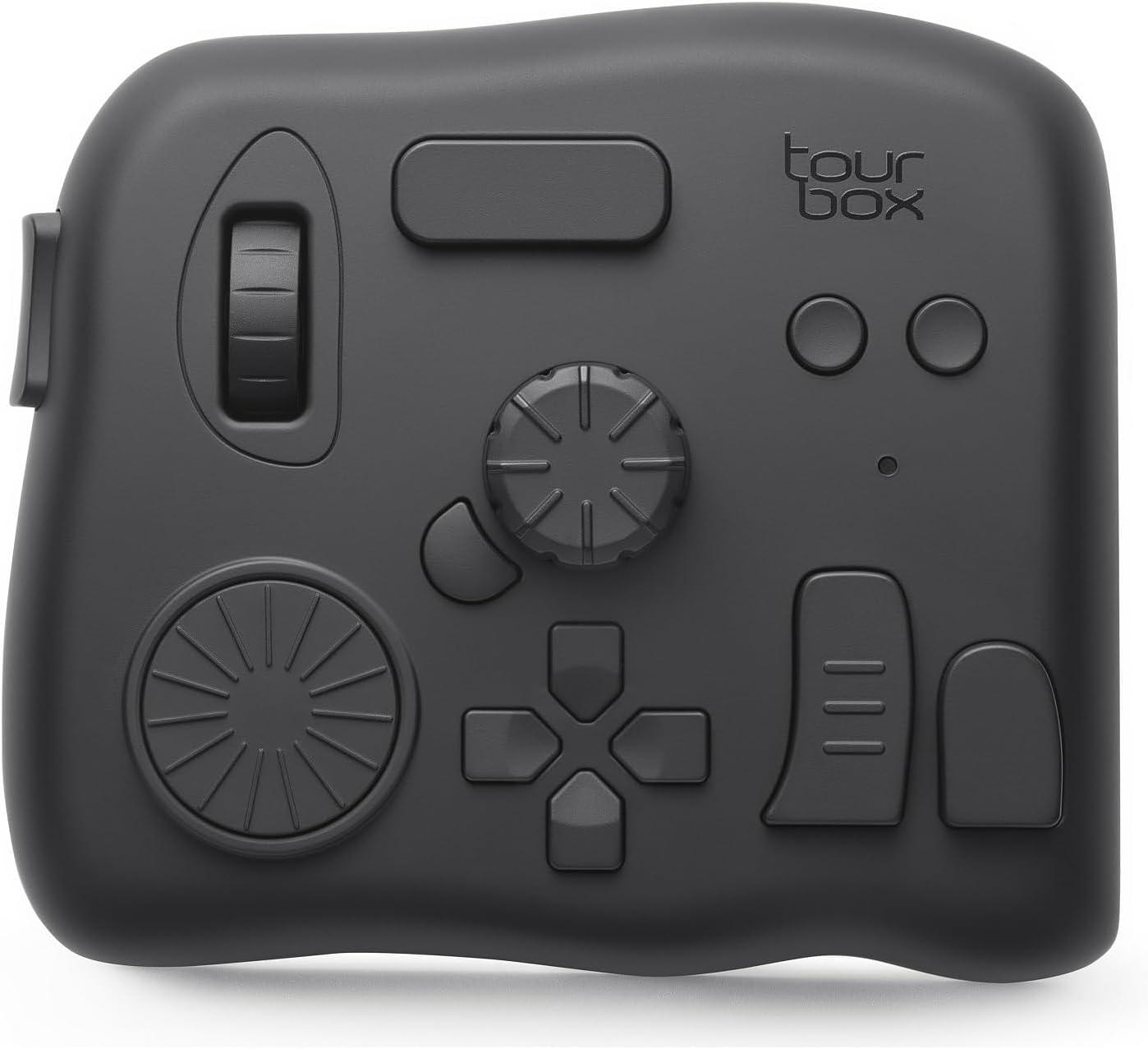 Controle Tourbox Elite | Bluetooth Wireless | Teclado Artista PS | Preto