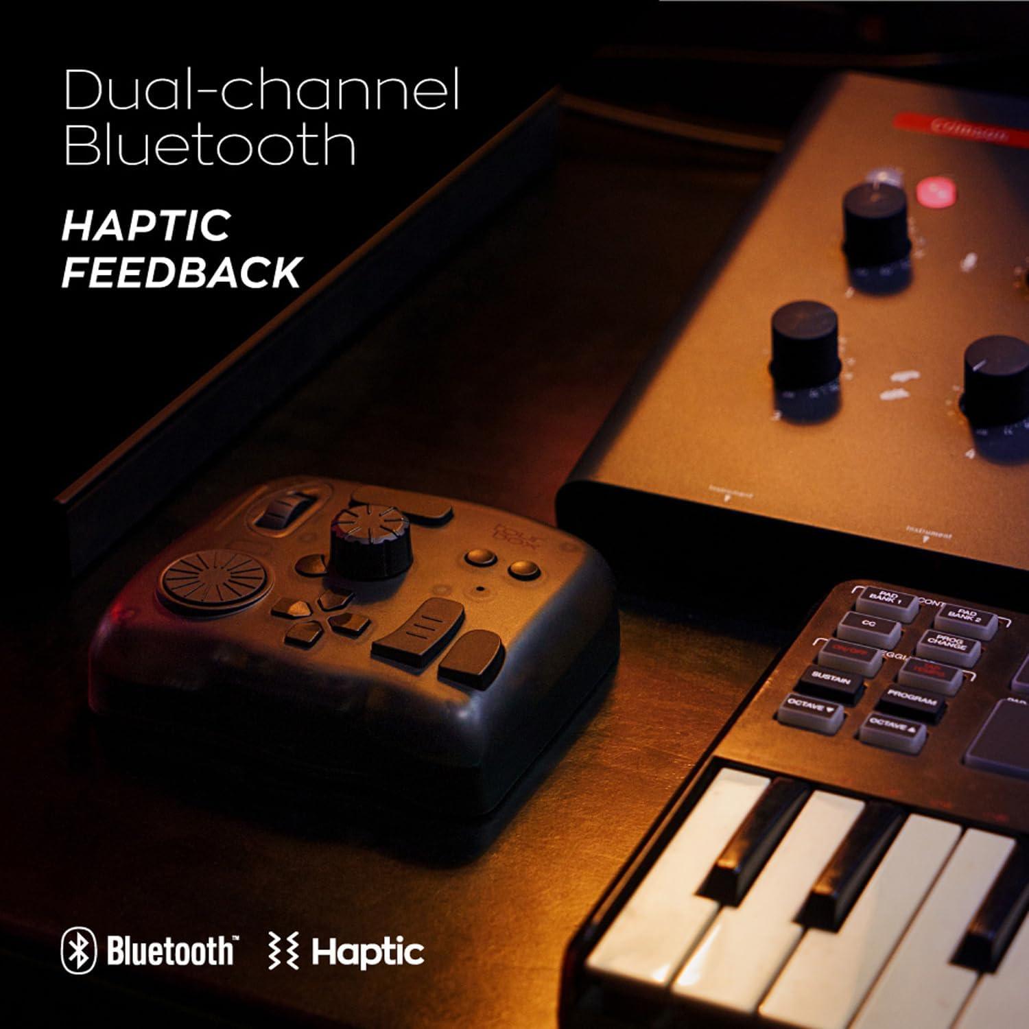 Controle Tourbox Elite | Bluetooth Wireless | Teclado Artista PS | Preto
