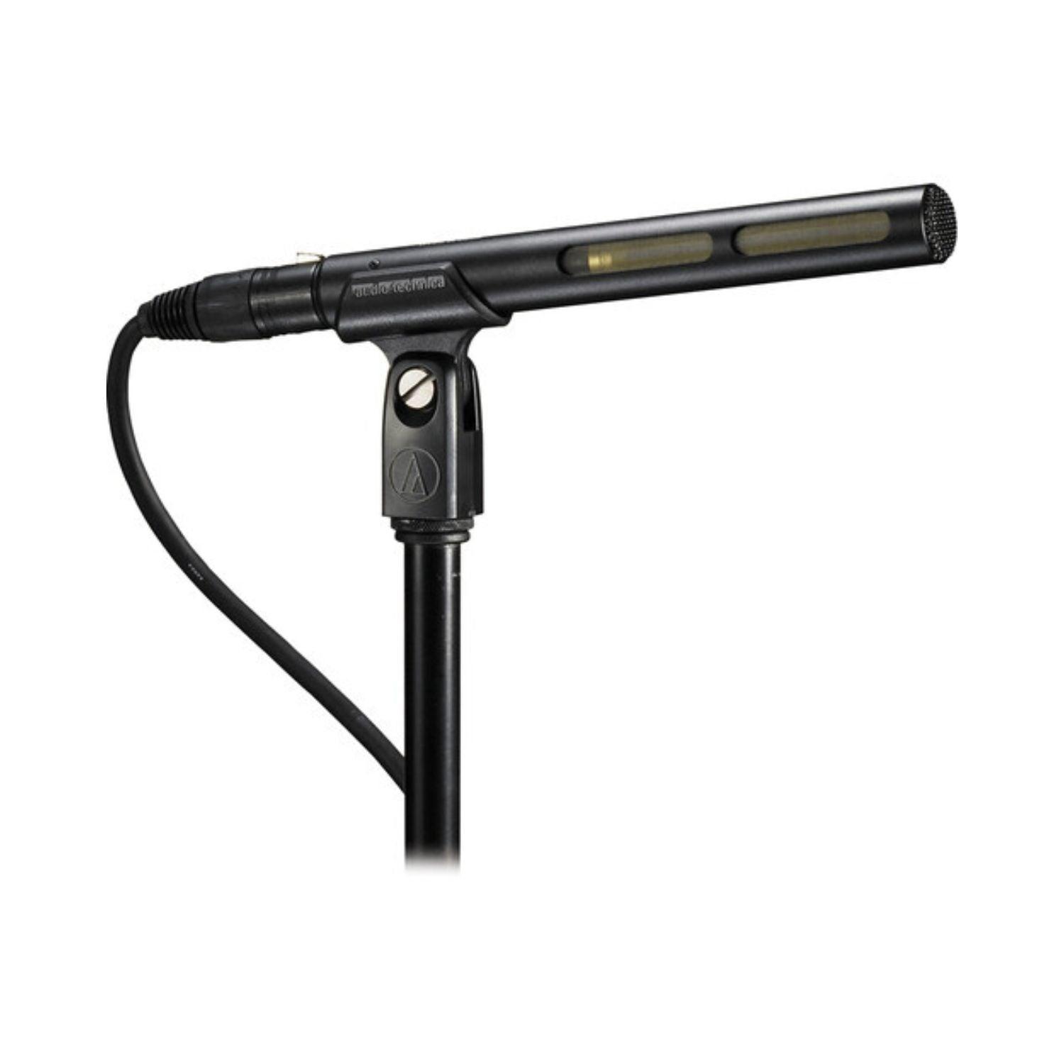 Audio-Technica AT875R | Microfone Shotgun Condensador | Linha + Gradiente | 90-20.000 Hz