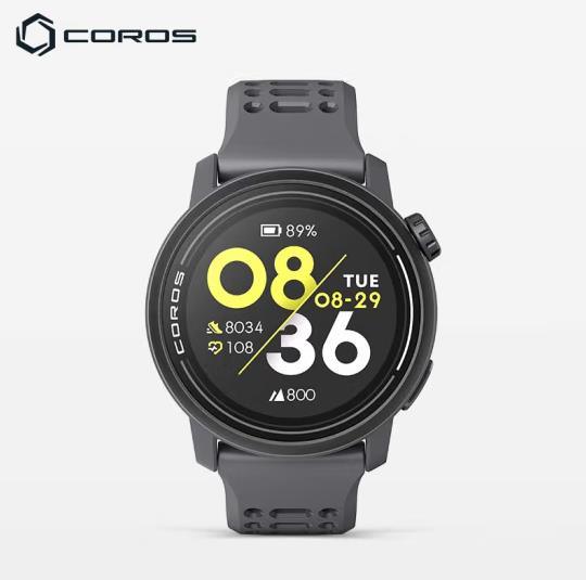 COROS PACE 3 Relógio GPS Esportivo Silicone com Autonomia de 38 Horas e Navegação Breadcrumb | Preto