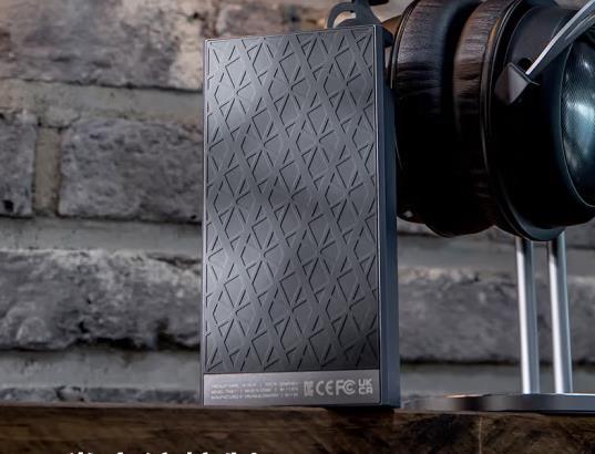Astell&Kern AK PA10 | Amplificador de Fones HiFi Classe A Puro Portátil | Cinza