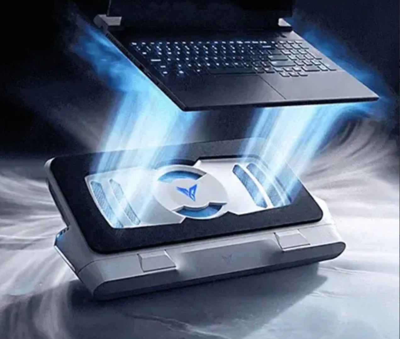 FLYDIGI BS3 Pro Air Pressure Notebook Cooler, Dustproof Base, Laptop Cooling Solution, Gaming Laptop Stand for Lenovo Legion, Alienware, ROG, 15.6-inch Portable Computers