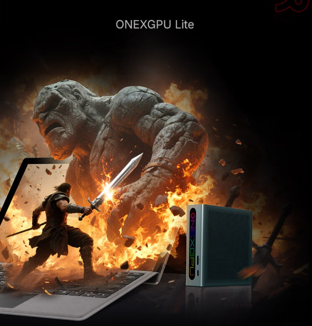 One XPlayer ONEXGPU lite Thunderbolt 5 Graphics Dock Mobile Portable Graphics Dock OCulink Independent Graphics Dock onelite Graphics Dock