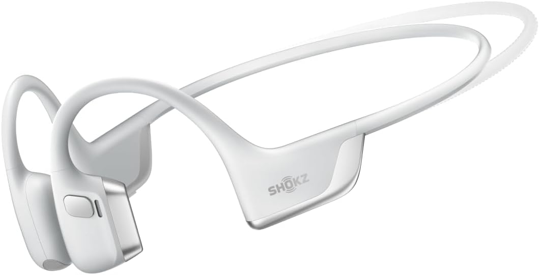 SHOKZ OpenRun Pro 2 Mini Bone Conduction Bluetooth Sport Headphones, Bundle with Reflective Strip；DualPitch premium sound；Open ear awareness; Smart Mic; IP55; 12H battery; Running/Cycling/Hiking