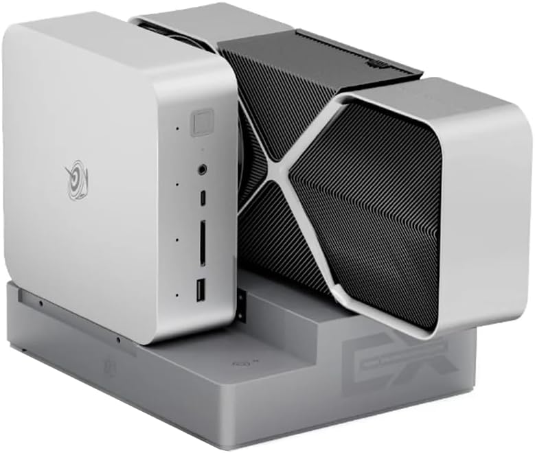 Beelink EX Docking Station, GPU Dock External Graphics PCIe x 16 Slot Compatible with Beelink GTi12/14 185H, Support Desktop Discrete Graphics Card/SSD/Wi-Fi Module/External Antennas
