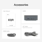 Beelink EQR7 Mini PC, AMD Ryzen 7 7735U(6nm, 8C/16T) up to 4.75GHz Mini Computer 24GB LPDDR5 RAM 1TB M.2 PCIe 4.0 SSD, 4K@60Hz Dual Display, Built-in PSU WiFi6/BT5.2/2.5G