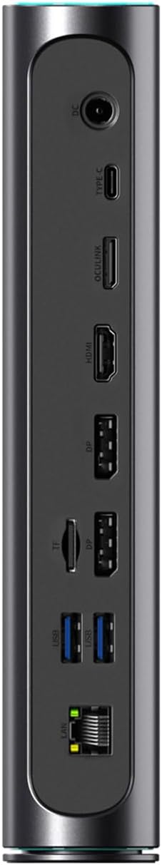 ONE XPLAYER OneXGPU 2 eGPU with AMD RX 7800M 12GB GDDR6 RDNA 3, Portable External GPU for Laptops and Handhelds with Thunderbolt 3/4, USB 4, OCuLink Port