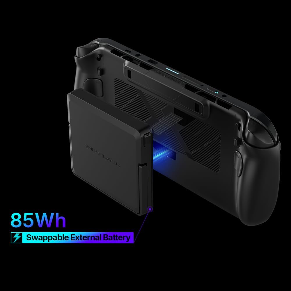 Cutesliving OneXPlayer X2 Mini Pro 3-in-1 Gaming PC AMD Ryzen AI Max+ 388, Radeon 8060S GPU, 8.8-inch OLED 144Hz HDR Display, Wi-Fi 7 for Portable Gaming