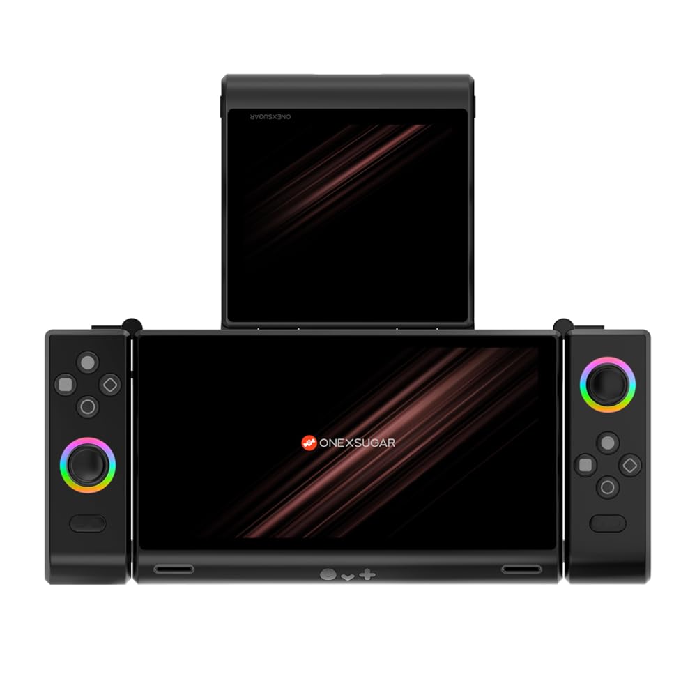 ONEXPLAYER ONEXSUGAR Dual OLED Gaming Handheld, Snapdragon G3 Gen3,  Snapdragon G3 Gen3 8-core, Adreno A32, 6.01" 2160x1080 + 3.92" 1240x1080 dual screens, 16GB+512GB UFS4.0, 5600mAh, Android 14