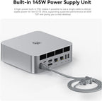 Beelink GTi15 Mini PC, Intel Ultra 9 285H 16C/16T,32G DDR5 1TB SSD Mini Computer, Triple Display HDMI&DP/USB-C/WiFi7/BT5.4/NPU/4K 144Hz/Support AI/W-11 Pro