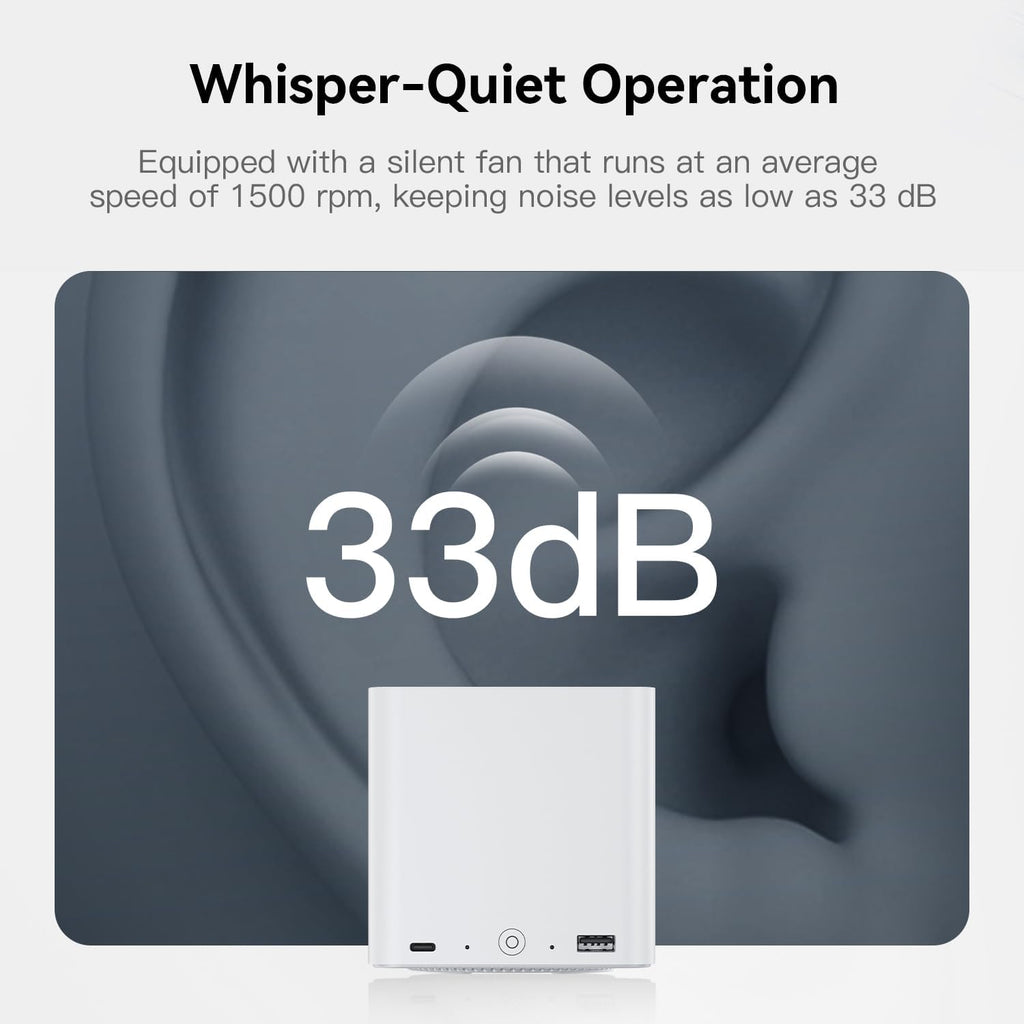 Beelink ME mini 6-disk solid-state mini host N200 dual 2.5G soft router low-noise home storage computer 12G/64G (eMMC)/2T