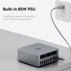 Beelink EQR7 Mini PC, AMD Ryzen 7 7735U(6nm, 8C/16T) up to 4.75GHz Mini Computer 24GB LPDDR5 RAM 1TB M.2 PCIe 4.0 SSD, 4K@60Hz Dual Display, Built-in PSU WiFi6/BT5.2/2.5G