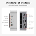 Beelink SER9 Pro Mini PC, AMD Ryzen 7 H 255(up to 4.9GHz) 8C/16T Mini Computer 24GB LPDDR5X RAM 1TB NVMe PCIe 4.0 SSD, 4K Triple Screen Display WiFi6/BT5.2/WOL/W-11 Pro