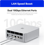 Beelink GTi15 Mini PC, Intel Ultra 9 285H 16C/16T,32G DDR5 1TB SSD Mini Computer, Triple Display HDMI&DP/USB-C/WiFi7/BT5.4/NPU/4K 144Hz/Support AI/W-11 Pro