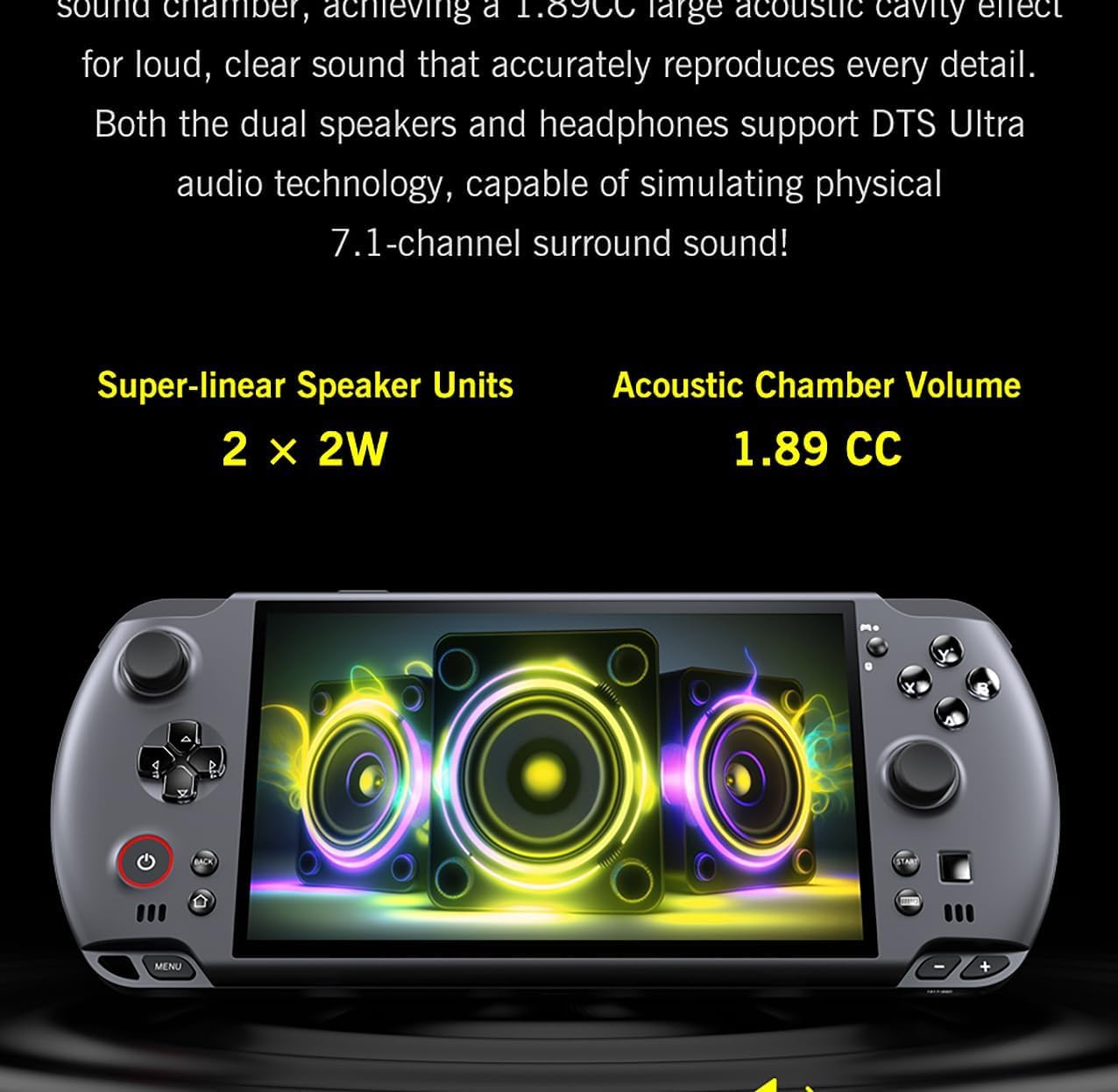 GPD Win 5 Handheld Gaming PC | AMD Ryzen AI Max+ Ryzen 395 Radeon 8060S Graphics | Portable PC for AAA Gaming and Emulation