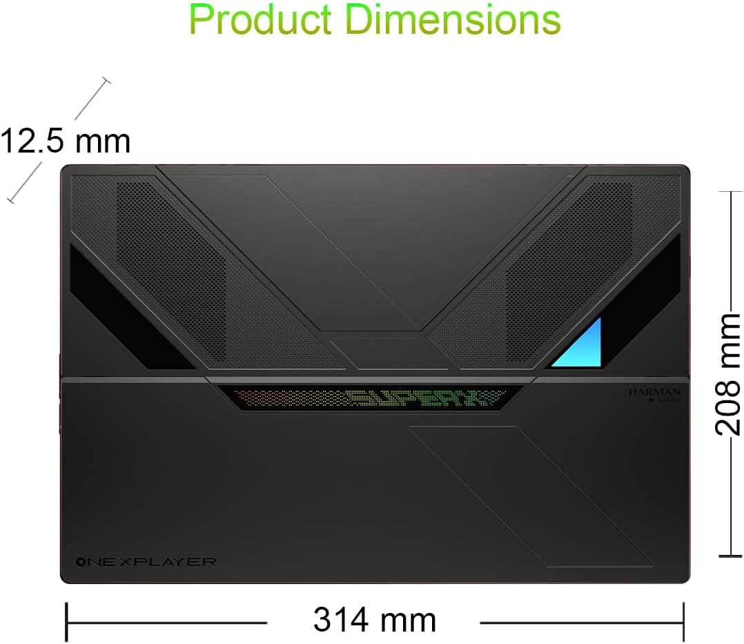 Cutesliving OneXPlayer Super X Gaming Tablet with AMD Ryzen AI Max 395, Radeon 8060S Graphics,14 in 2.8K 120Hz OLED Display,LPDDR5X 8000 MT/s,Magnetic Keyboard,85.58 Wh
