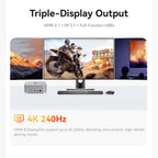 Beelink SER9 Max Mini PC, AMD Ryzen AI 7 H 350, 32G DDR5 1TB PCIe4.0 SSD Mini Computer H 350(8C/16T,5.0GHz), AMD Radeon 860M Triple Display DP&HDMI&USB4, WiFi6/BT5.2/2.5G/Home/Office