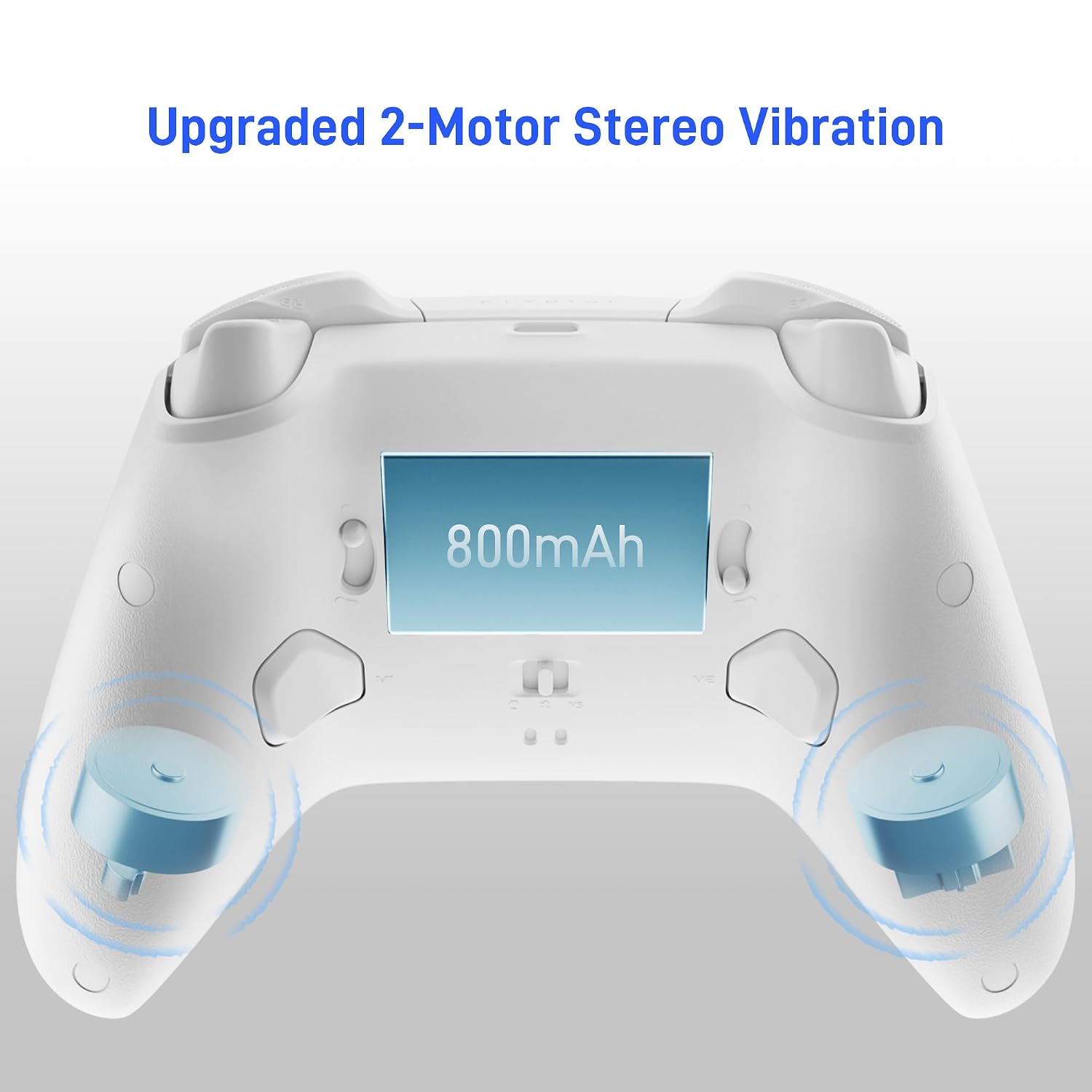 FLYDIGI Direwolf 4 PC Controller Forceflex Joystick Forceswitch Triggers | 1000Hz Report Rate, Grip Vibration, 2 Extra Customizable Bottons, 6-Axis Gyro, 800mAh Battery