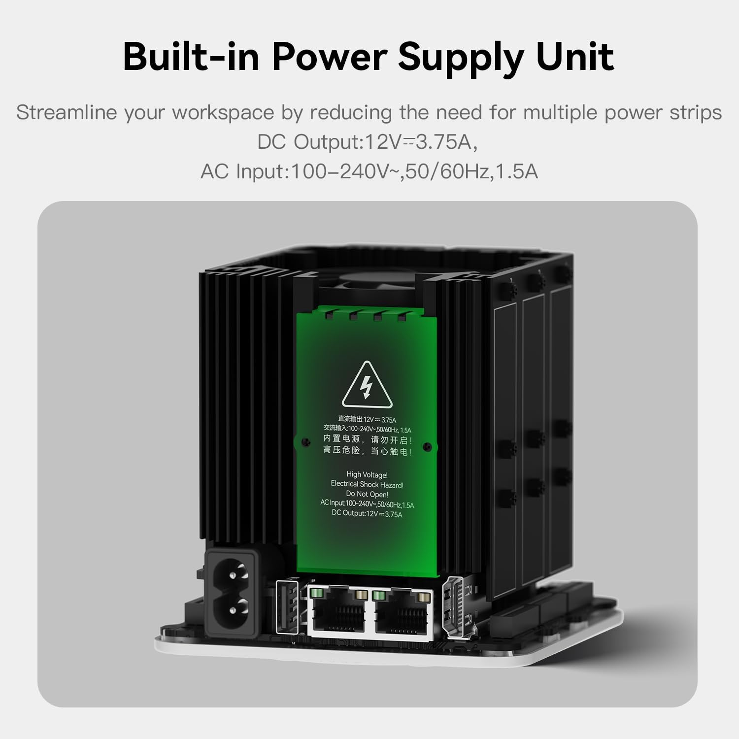 Beelink ME mini 6-disk solid-state mini host N200 dual 2.5G soft router low-noise home storage computer 12G/64G (eMMC)/2T