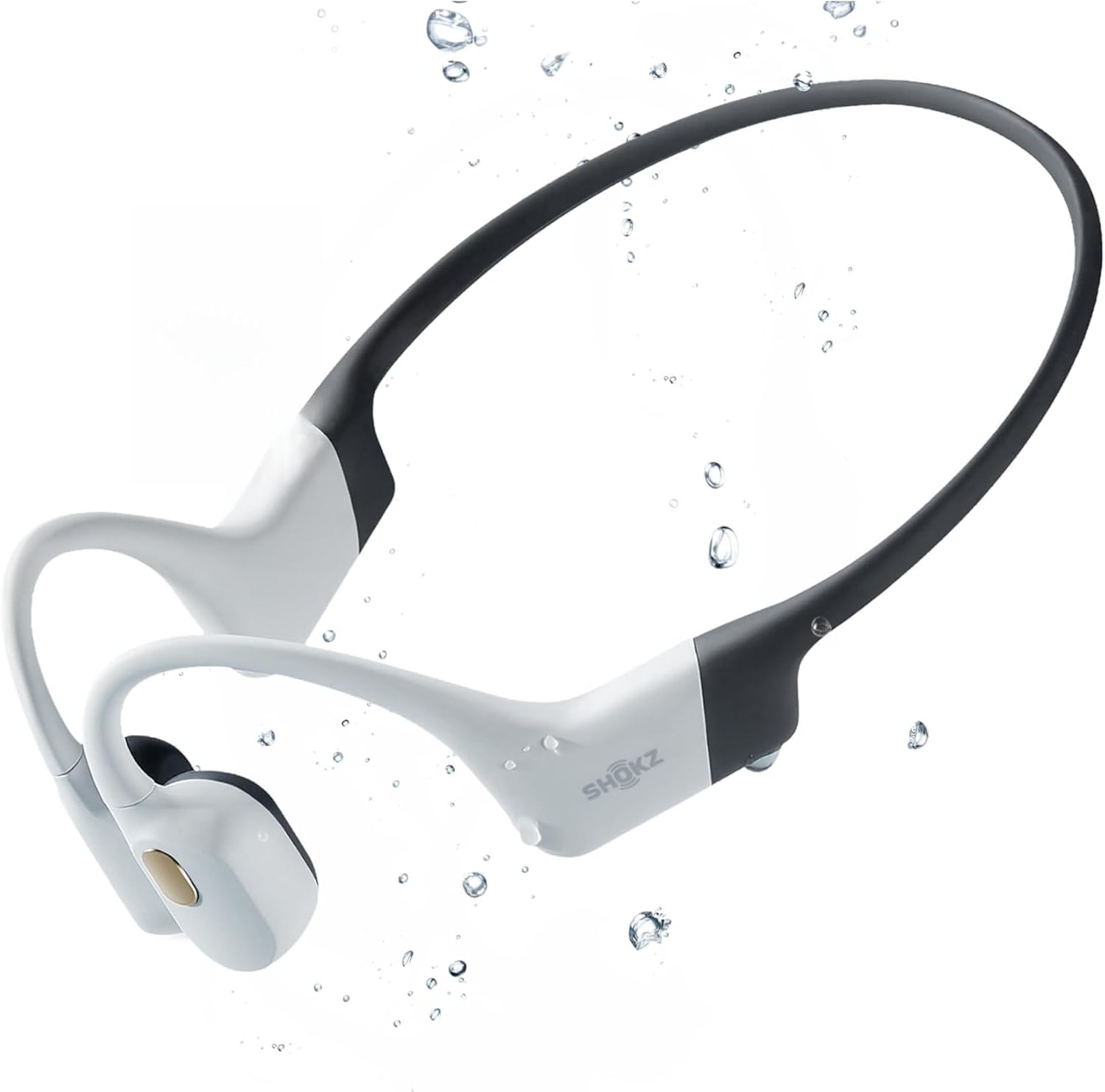 SHOKZ OpenSwim Pro Open-Ear MP3 Headphones,  IP68 Waterproof, 32G MP3 IP68 waterproof; Bluetooth + 32GB MP3 modes; Vivid underwater sound; 9H battery; Swimming/Water sports