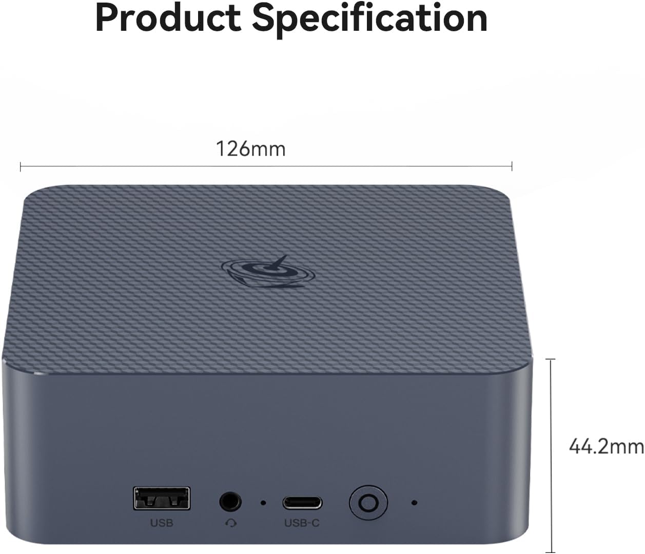 Beelink EQi13 Mini PC, Intel 13420H 8C/12T, 24GB DDR4 500G PCIe4.0 SSD Mini Computer, Desktop Computer Built-in PSU/Dual Display/4K 60Hz/WiFi6/BT5.2/HTPC/Home