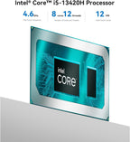 Beelink EQi13 Mini PC, Intel 13420H 8C/12T, 24GB DDR4 500G PCIe4.0 SSD Mini Computer, Desktop Computer Built-in PSU/Dual Display/4K 60Hz/WiFi6/BT5.2/HTPC/Home