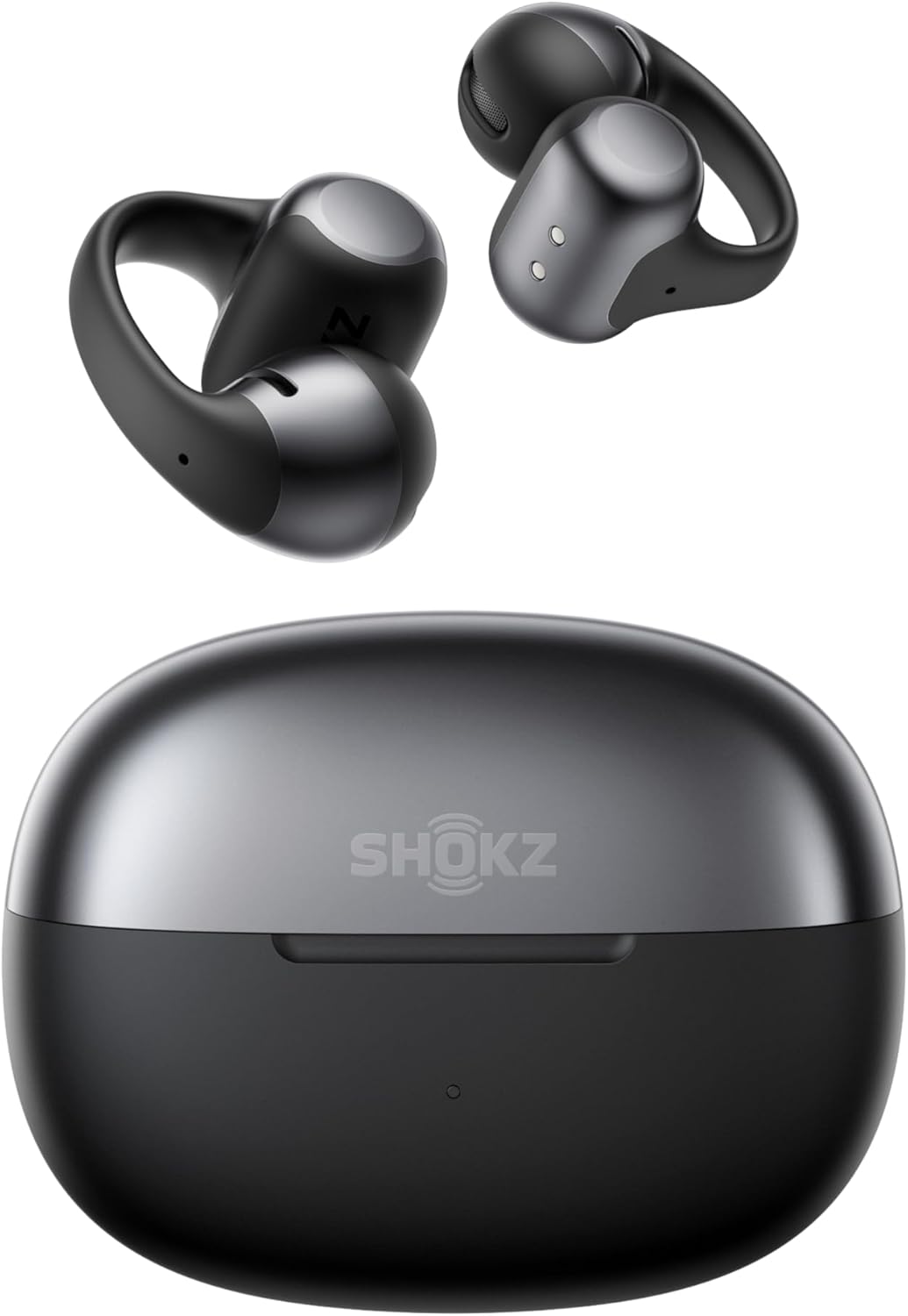 SHOKZ OpenDots ONE Open-Ear Clip-On Bluetooth Earbuds, Dolby Audio Clip-on design; Open ear awareness; Lightweight secure fit; Dolby Audio; 40H listening; Travel/Commuting/Yoga