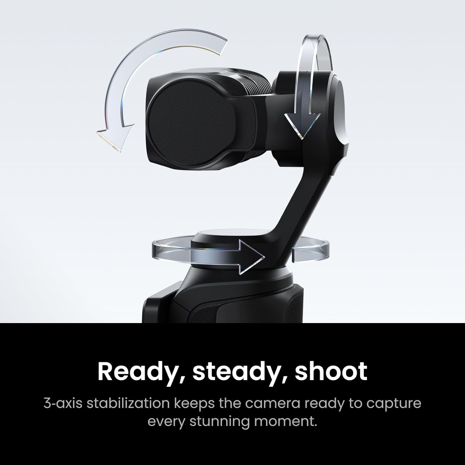 Insta360 Luna Ultra - 8K Vlogging Camera with Dual Leica Lenses, 12× Zoom, 1" Sensor, Detachable 2" Touchscreen, Triple AI Chip, Pocket Gimbal Camera for Vlog Photography-Cosmic Black