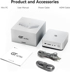Beelink GTi14 Mini PC, Intel Ultra 9 185H 64GB DDR5 1TB PCIe4.0 SSD Mini Computer Intel 185H(up to 5.1GHz)16C/22T, Triple Display HDMI&DP/Thunderbolt 4/WiFi7/BT5.4/NPU/4K 60Hz