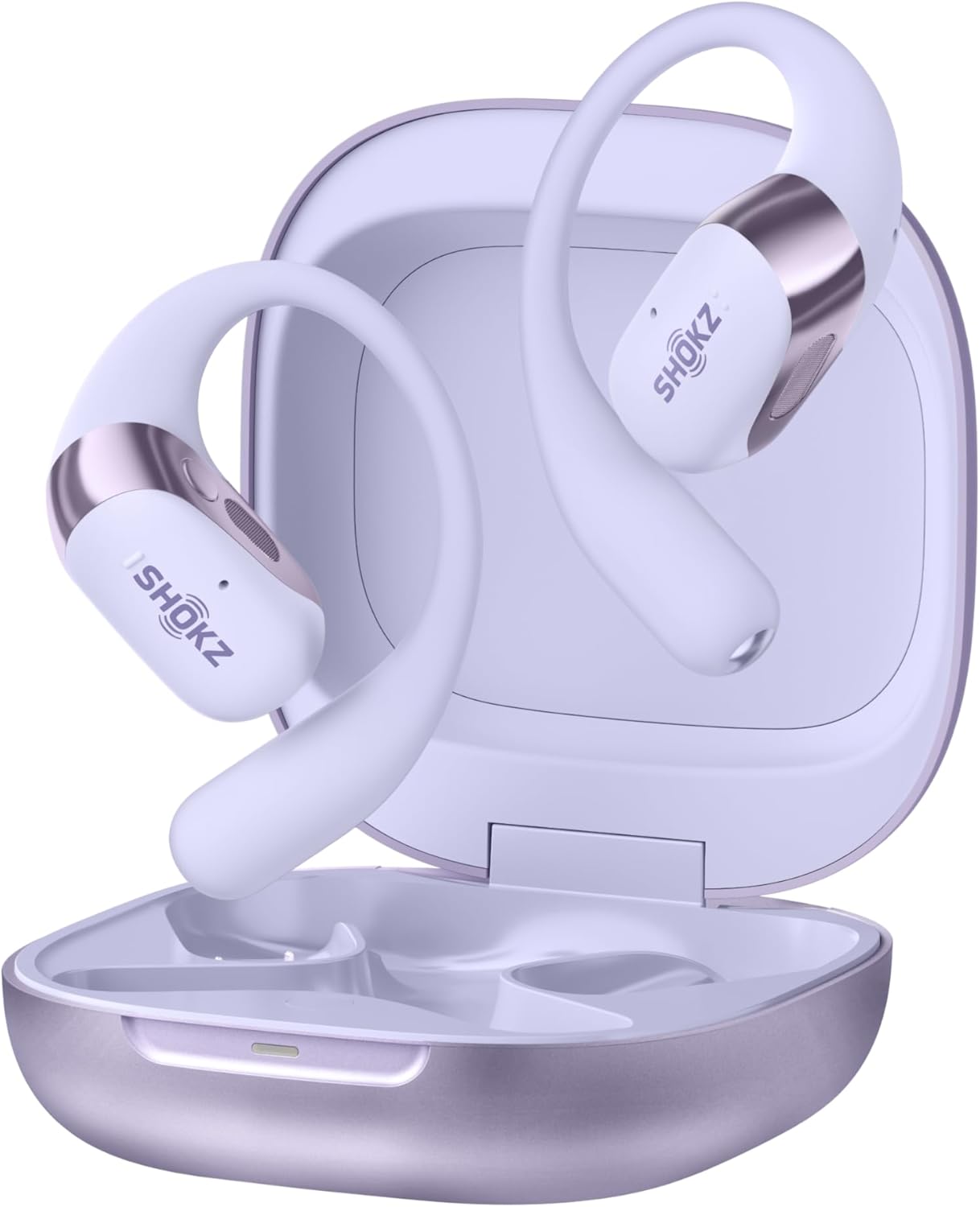 SHOKZ OpenFit 2+ Open-Ear Earbuds, Dolby Audio,Wireless Charging Amazon Exclusive Color; Dynamic sound; Secure fit; Soft comfort；48H Playtime; fast charging; IP55; Gym/Outdoor/Home Leisure