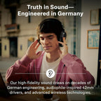Sennheiser Momentum 5 Wireless Headphones, ANC, 56 Hr Battery