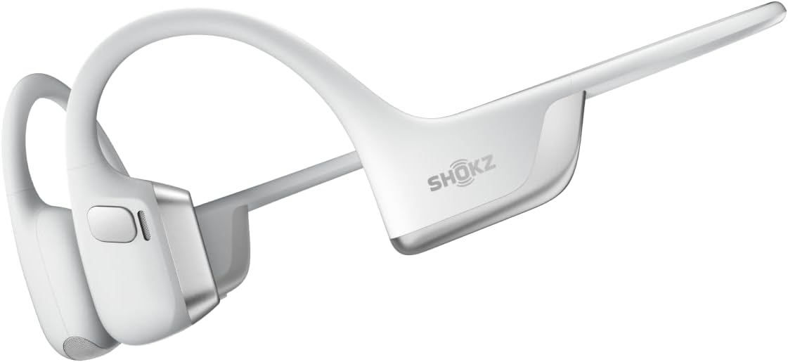 SHOKZ OpenRun Pro 2 Bone Conduction Bluetooth Sport Headphones, Black Bundle with Reflective Strip；DualPitch premium sound；Open ear awareness; Smart Mic; IP55; 12H battery; Running/Cycling/Hiking