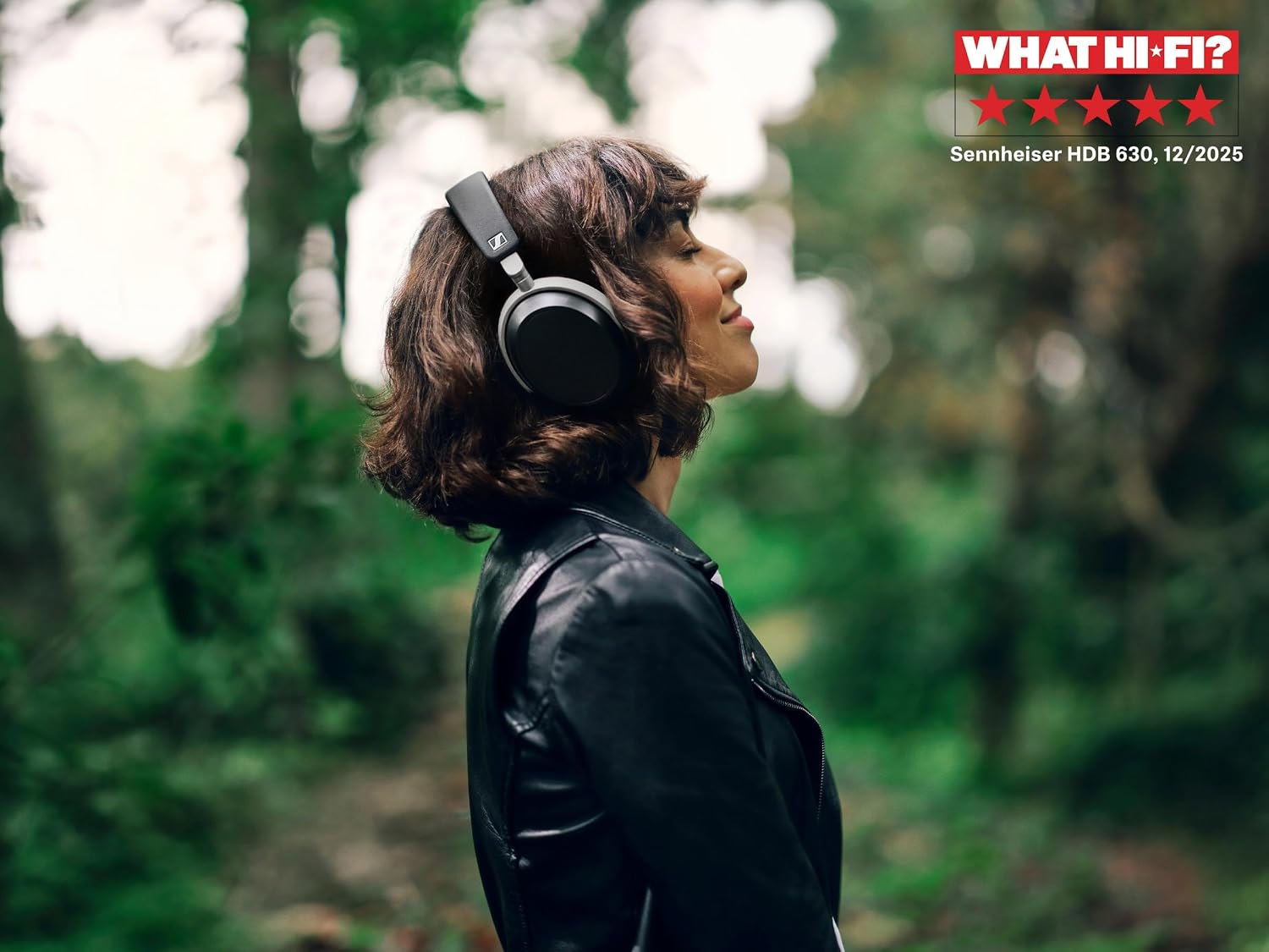 Sennheiser HDB 630 Wireless Audiophile Headphones with Incl. Hi-Res Dongle Included BTD 700 for high resolution audio, parametric EQ in-app and crossfeed function.