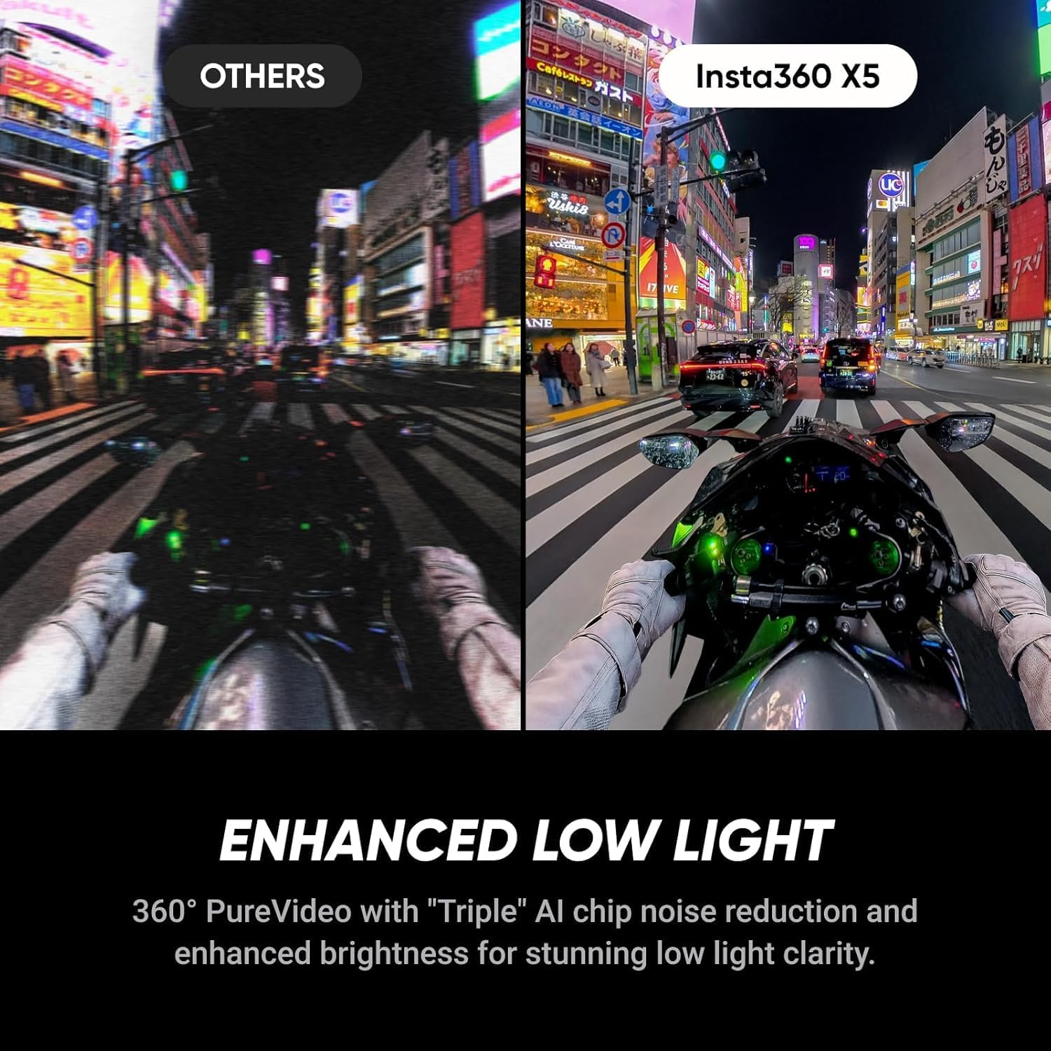 Camera de Ação Insta 360 X5 8K CINSAAHA X501 Ipx8 À Prova D'água Chip Triple Ai 2400mah