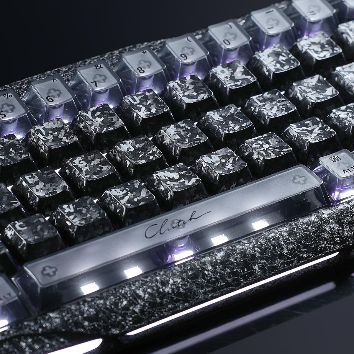GravaStar Mercury V60 Pro 60% HE Magnetic Gaming Keyboard, True 8kHz Polling Rate, 0.125ms Latency, Dynamic Rapid Trigger, 0.005mm Adjustable Actuation, Full Aluminum Frame (Cyber Frost Black)
