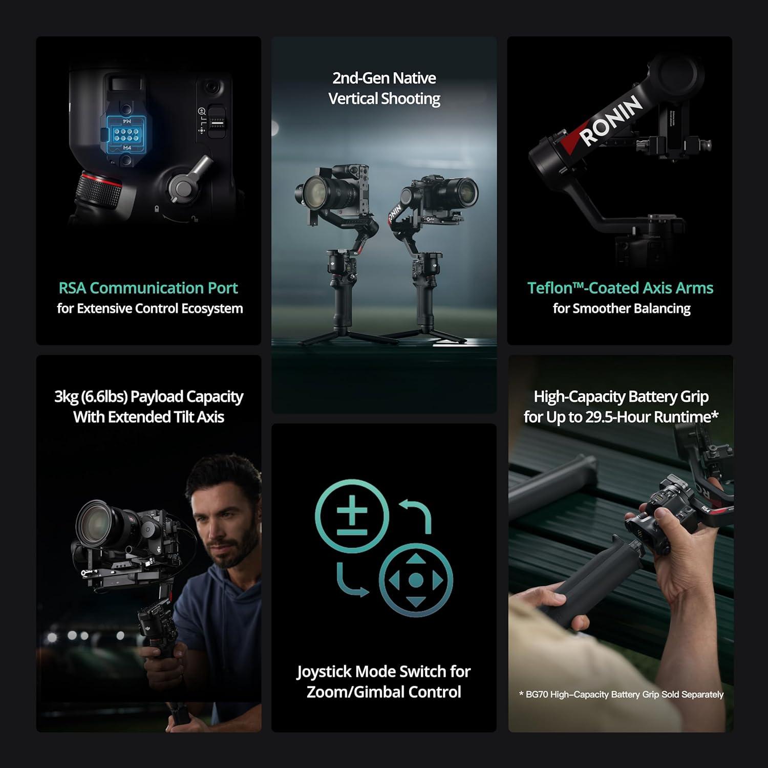 Estabilizador Gimbal DJI RS 4