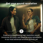 Sennheiser Momentum True Wireless 5 Bluetooth Earbuds, Graphite 40hr Battery, ANC, Lossless High Res Audio, 3D Dolby Atmos, User-Replaceable Battery, Clear Calls & Touch Controls