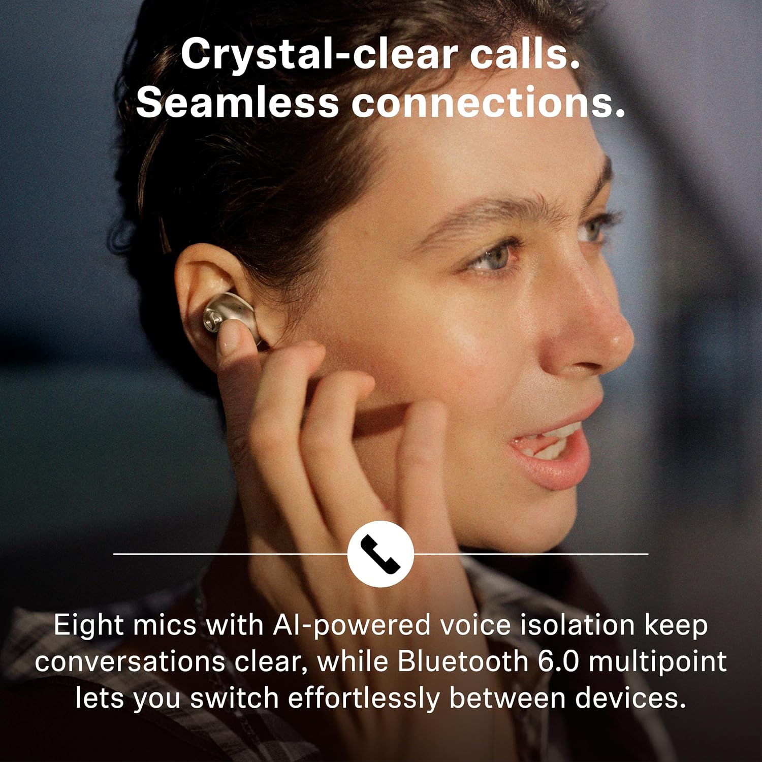 Sennheiser Momentum True Wireless 5 Bluetooth Earbuds, Graphite 40hr Battery, ANC, Lossless High Res Audio, 3D Dolby Atmos, User-Replaceable Battery, Clear Calls & Touch Controls