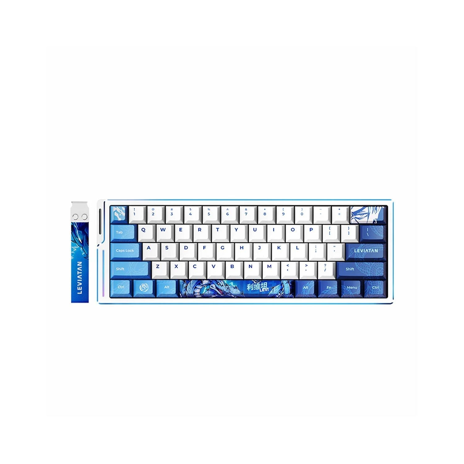 ATK EDGE 60 HE Extreme | Teclado Gamer Magnético LEVIATAN Colab | Alta Precisão