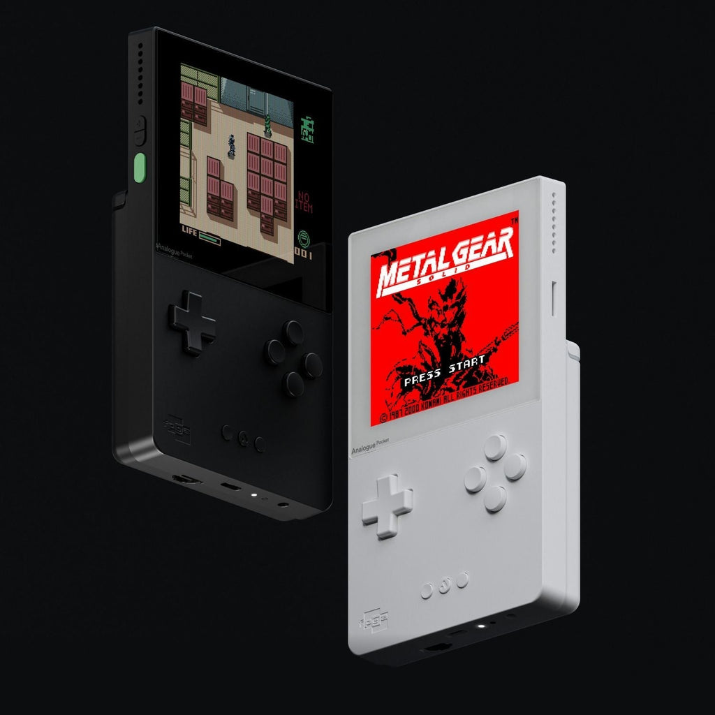 Console Portátil Retrô Analogue Pocket | Compatível com Game Boy | Tela LCD de 3,5"