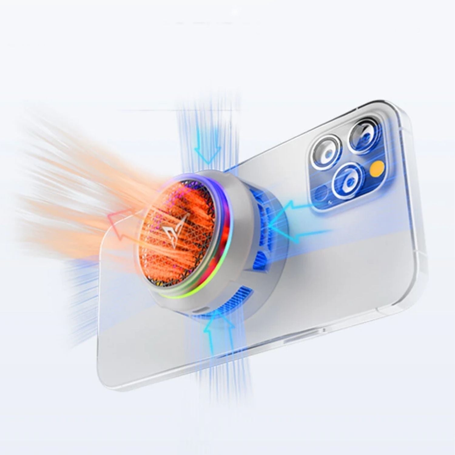Cooler para Celular Flydigi B8X | Resfriador Gamer Magnético - Ultra Silencioso