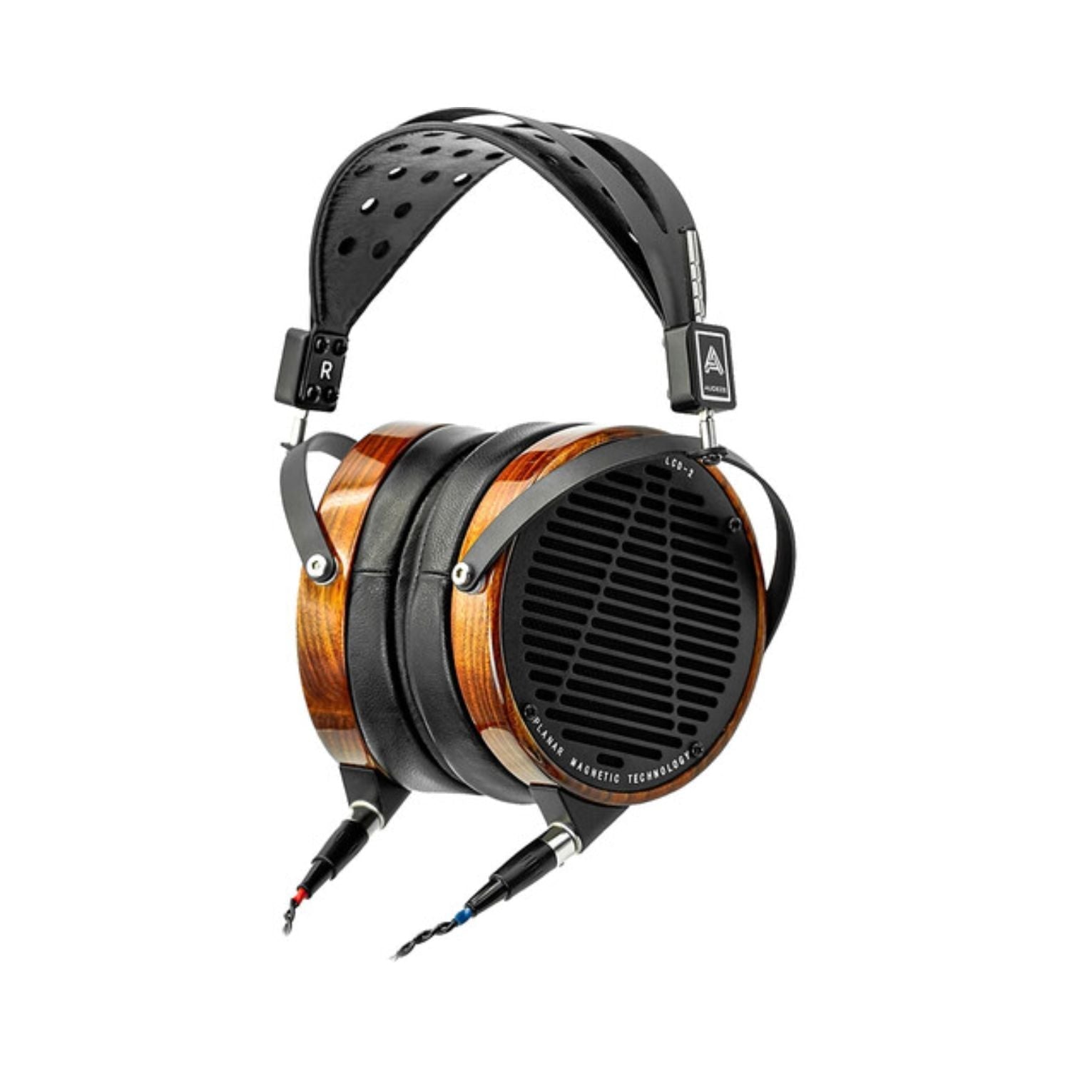 Audeze LCD-2 Headphones Over-Ear com Drivers Neodímio de 106mm e Design Elegante em Madeira e Couro