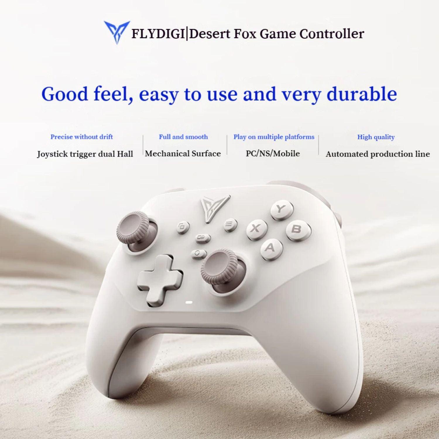 Flydigi Dune Fox Gaming Controle Sem Fio | Bluetooth 5.3 | Design Ergonômico