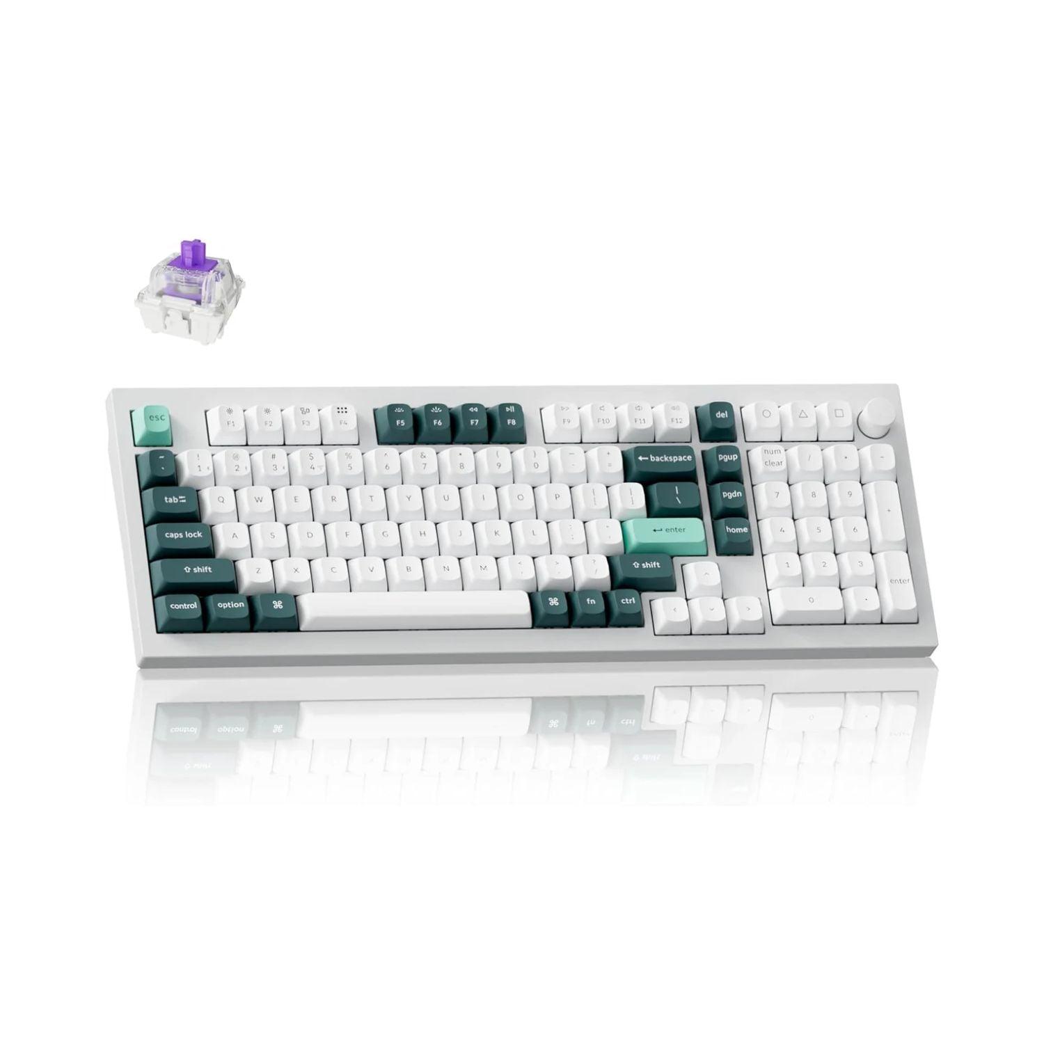Teclado Mecânico Keychron Q5 HE QMK Wireless | Personalizável com Switch Gateron