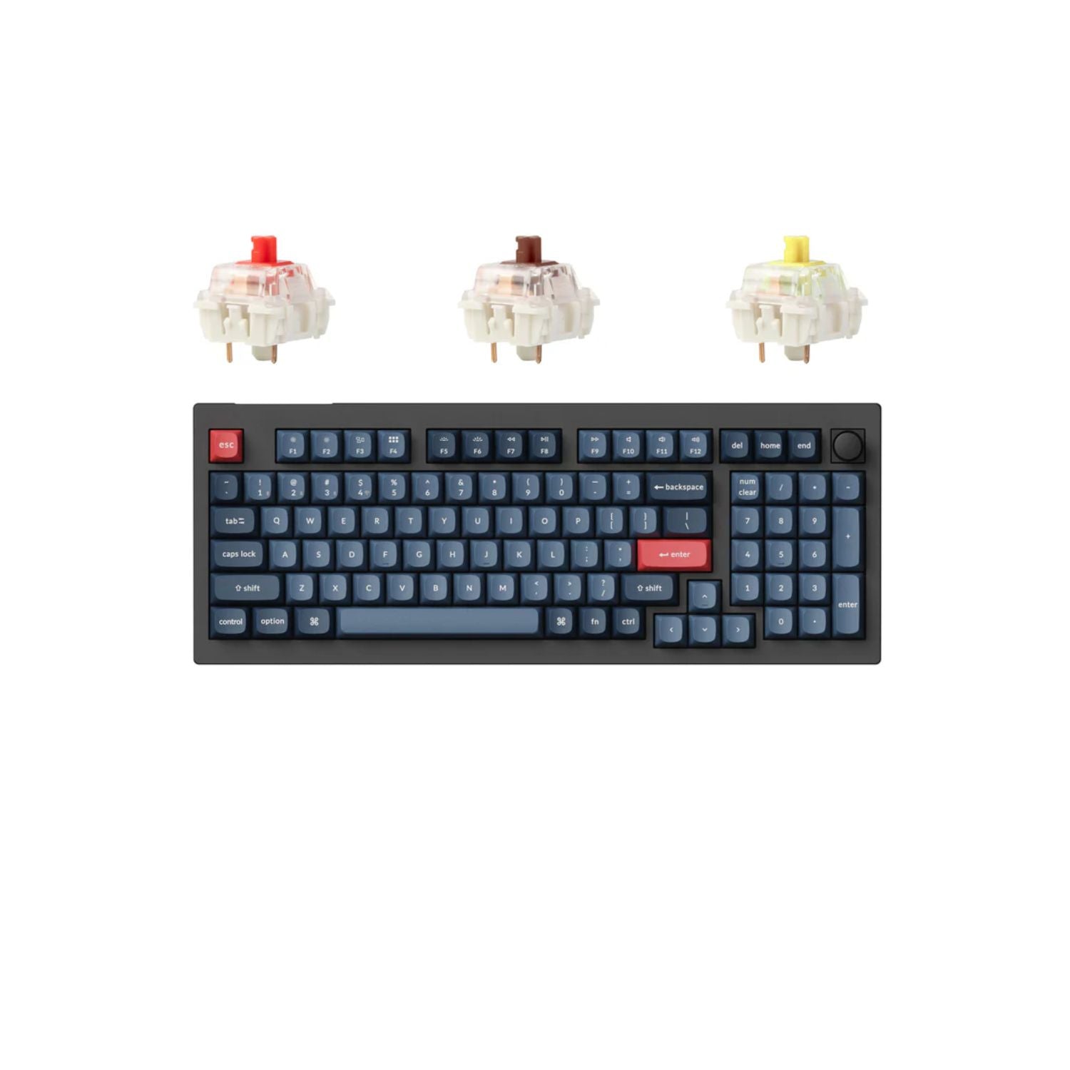 Keychron V5 Max | Teclado Mecânico Full-Size | Gasket Mount | RGB Personalizável | Conectividade Tripla