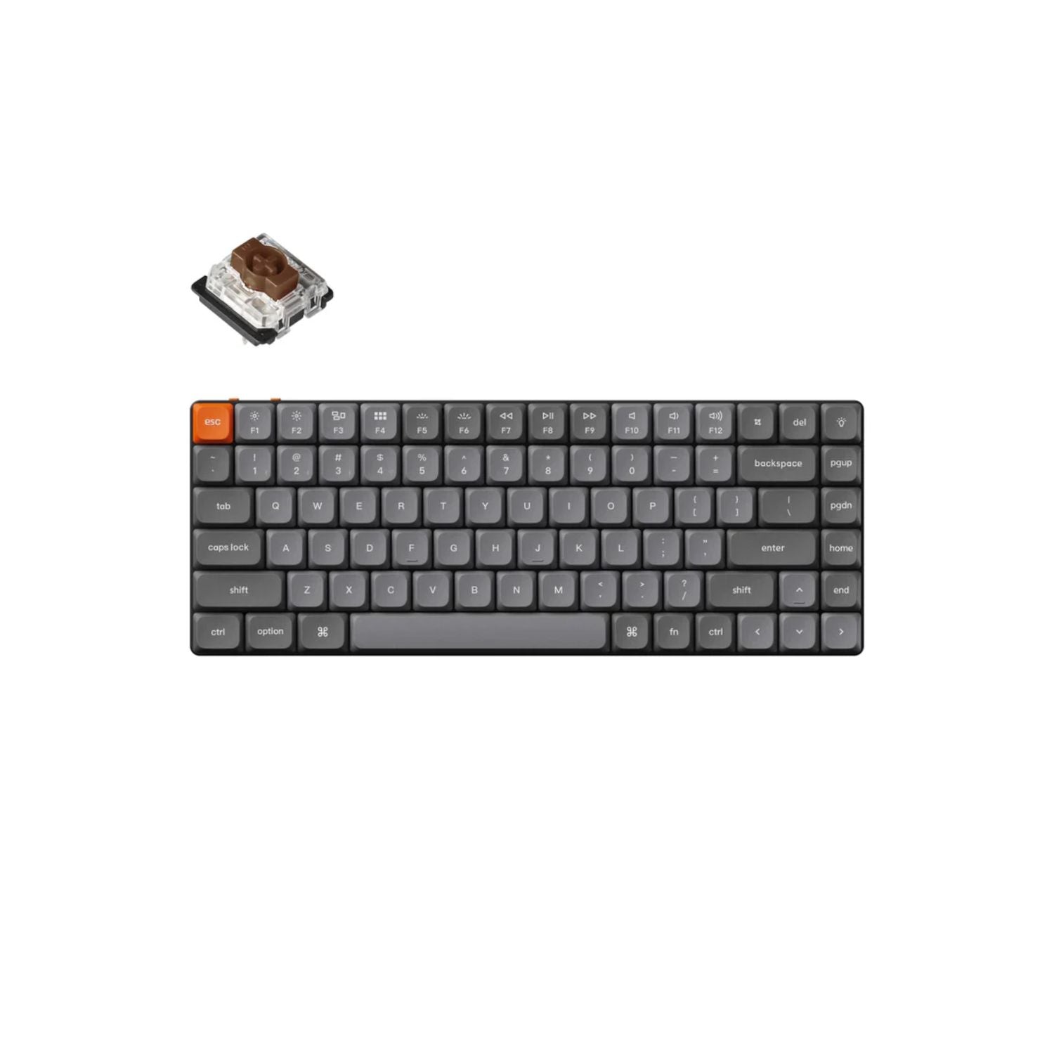 Keychron K3 Max Teclado Mecânico Low-Profile | Design Compacto 75% | Conectividade Tripla | RGB
