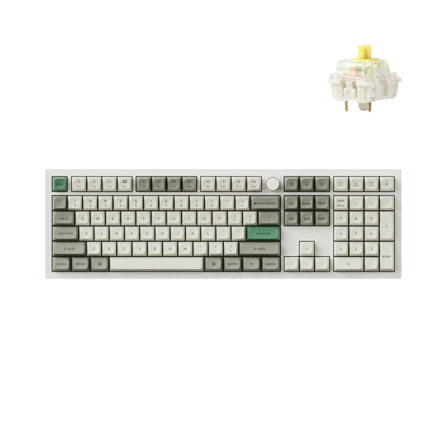 Teclado Mecânico Premium Keychron Q6 Max RGB | Hot-Swappable | Alumínio CNC