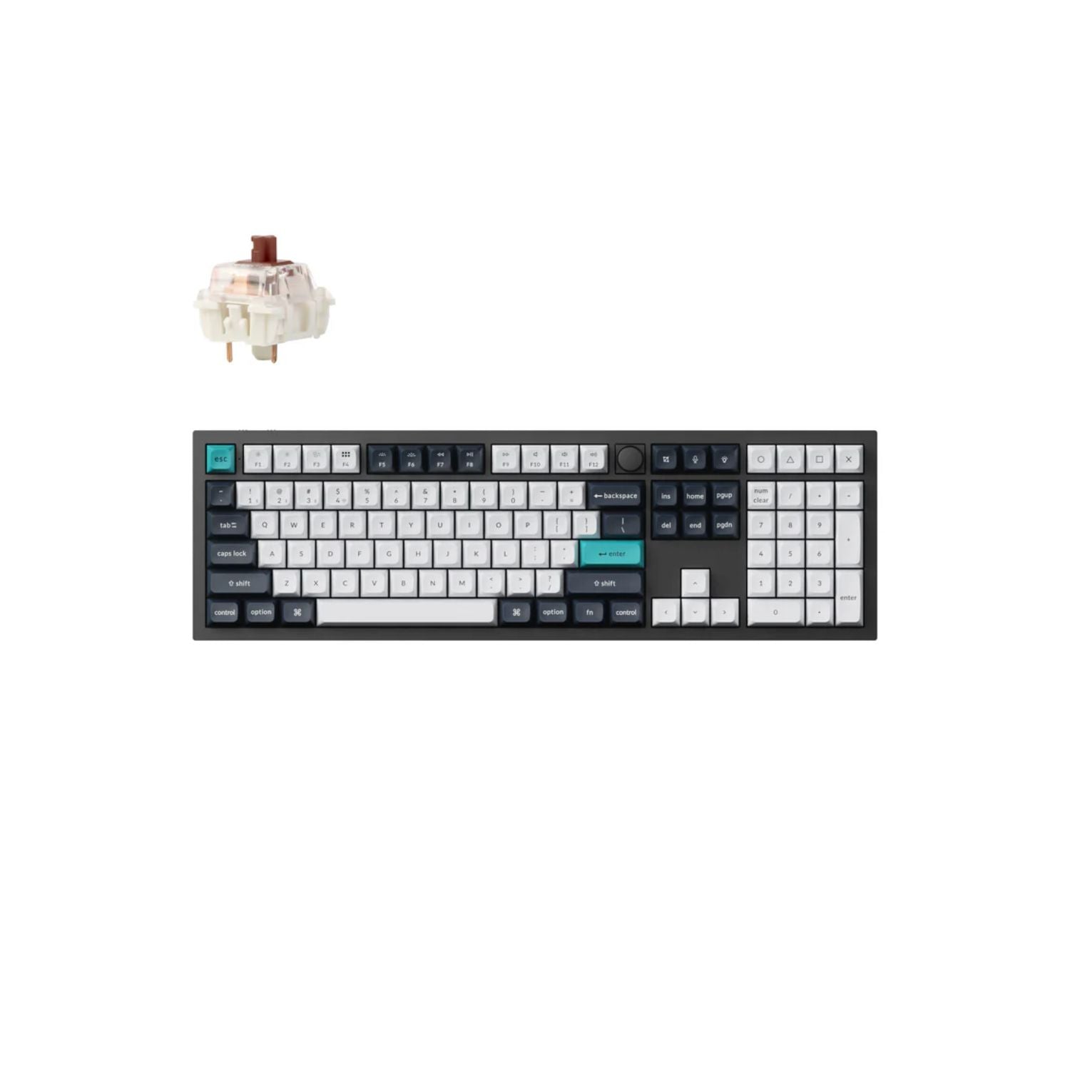 Teclado Mecânico Premium Keychron Q6 Max RGB | Hot-Swappable | Alumínio CNC
