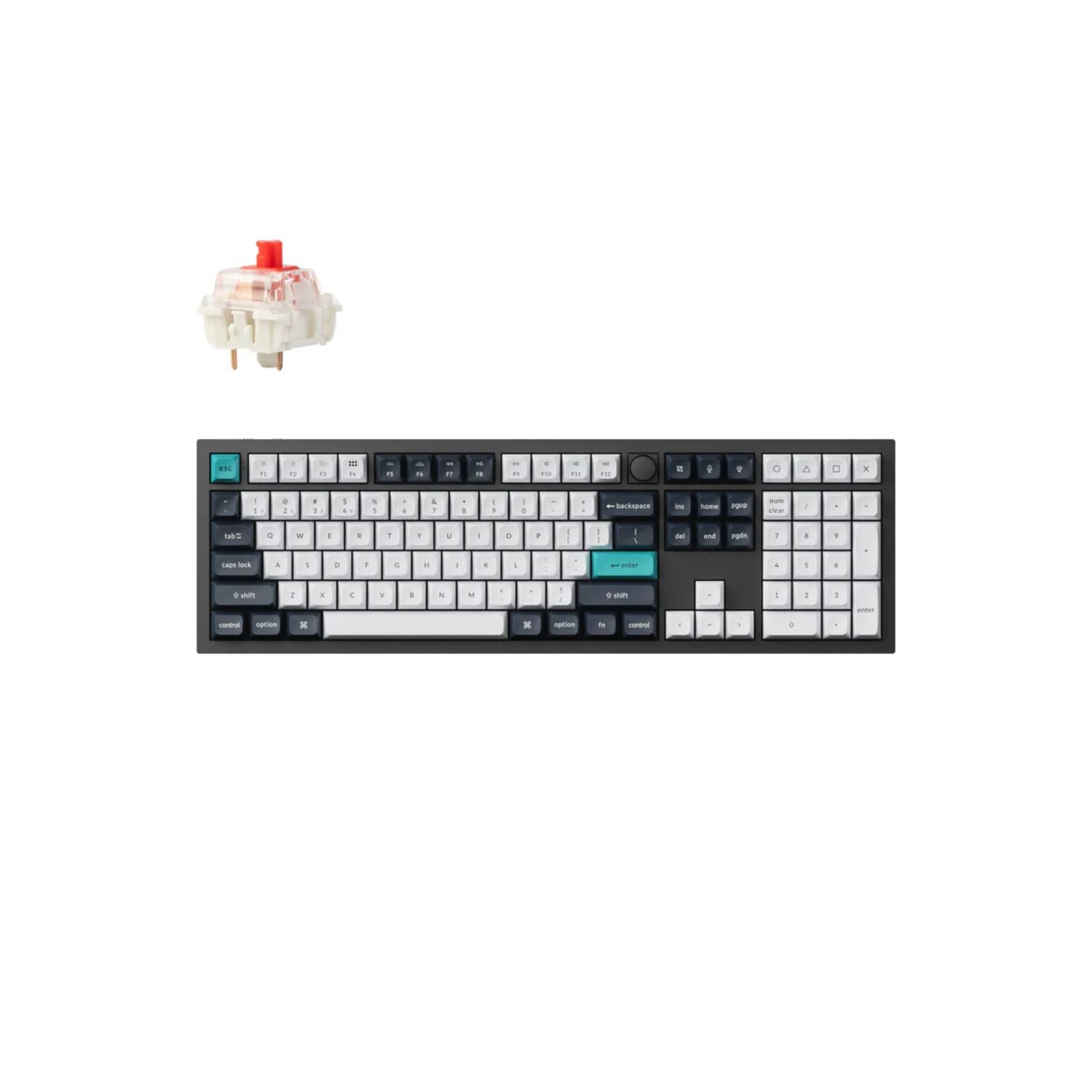 Teclado Mecânico Premium Keychron Q6 Max RGB | Hot-Swappable | Alumínio CNC