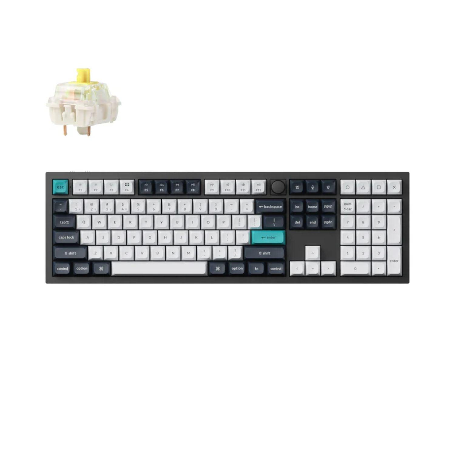 Teclado Mecânico Premium Keychron Q6 Max RGB | Hot-Swappable | Alumínio CNC